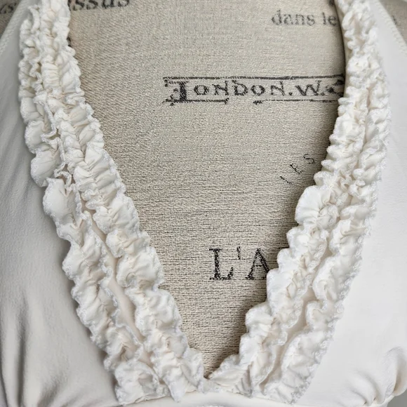 Vintage JCrew Ruffle Bikini Top - Picture 8 of 14